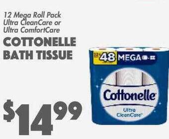 Cottonelle bath tissue
