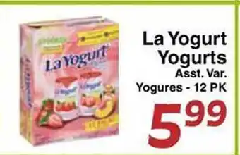 La yogurt yogurts