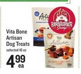 Lowes Foods Vita bone artisan dog treats offer