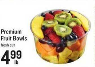 Lowes Foods Premium fruit bowls offer