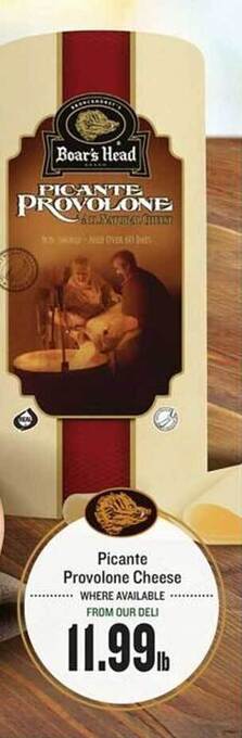 Lowes Foods Picante provolone cheese offer