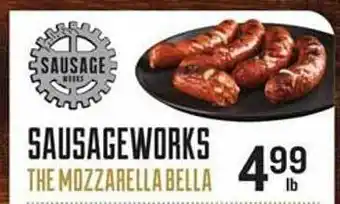 Lowes Foods Sausage works the mozzarella bella offer