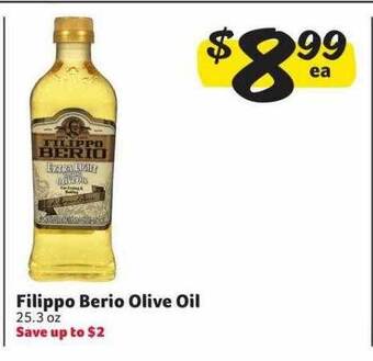 Winn Dixie Filippo berio olive oil offer