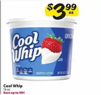 Winn Dixie Cool whip offer