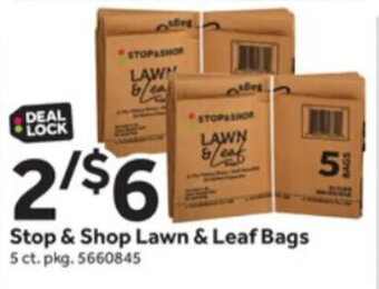 Stop&Shop Stop & Shop Lawn & Leaf Bags offer