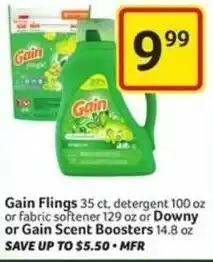 Harveys Supermarkets Gain Flings 35ct offer