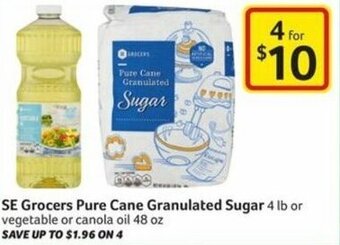 Harveys Supermarkets SE Grocers Pure Cane Granulated Sugar offer