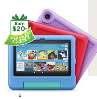 Kohl's Amazon fire 7 kids edition 16gb tablet with 7-in. display offer