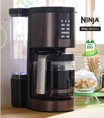 Kohl's Programmable xl 14-cup coffee maker offer