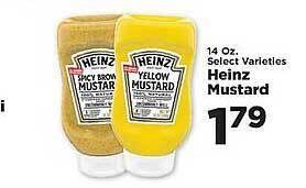 IGA Heinz mustard offer