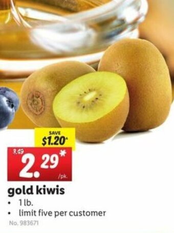 Lidl Gold Kiwis offer