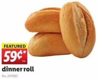 Lidl Dinner Roll offer