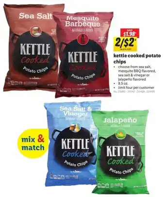 Lidl Kettle Cooked Potato Chips offer
