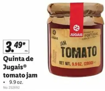 Lidl Quinta De Jugais Tomato Jam 9.9 OZ offer