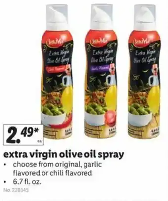 Lidl Extra Virgin Olive Oil 6.7 Fl. oz offer