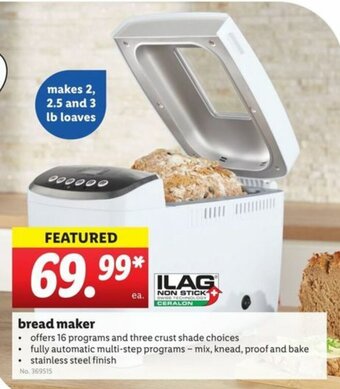 Lidl Bread Maker offer