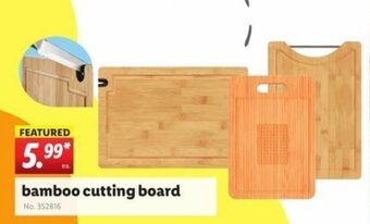 Lidl Bamboo Cutting Board offer