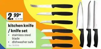 Lidl Kitchen Knife/ Knife Set offer