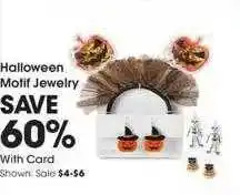 King Soopers Halloween motif jewelry offer