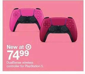 Target Dualsense wireless controller for playstation 5 offer