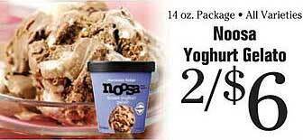 Morton Williams Noosa yoghurt gelato offer