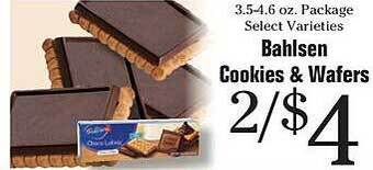 Morton Williams Bahlsen cookies & wafers offer