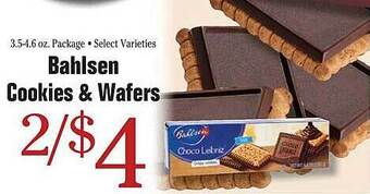 Morton Williams Bahlsen cookies & wafers offer