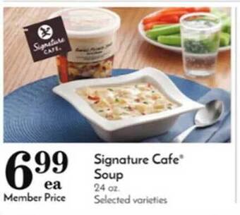 Pavilions Signature cafe soup offer