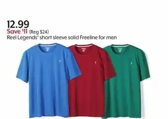 Bealls Reel legends short sleeve solid freeline for men offer