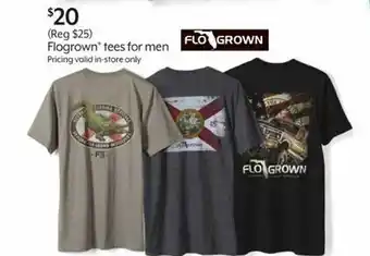 Bealls Flogrown tees for men offer