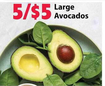 Festival Foods Large avocados offer