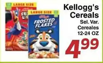 Sellers Bros Kellogg's cereals offer