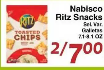 Nabisco ritz snacks
