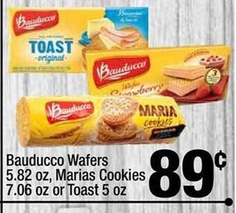 Super King Markets Bauducco wafers, marias cookies or toast offer