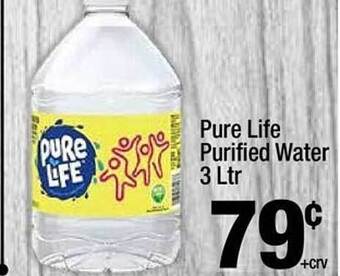 Super King Markets Pure life purified water offer