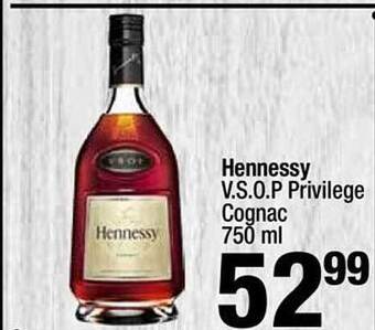 Super King Markets Hennessy v.s.o.p privilege cognac offer