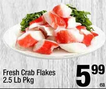 Super King Markets Fresh crab flakes offer