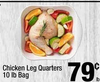 Super King Markets Chicken leg quarters offer