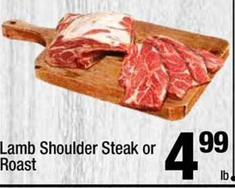 Super King Markets Lamb shoulder steak or roast offer