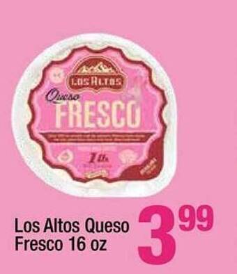 Super King Markets Los altos queso fresco offer