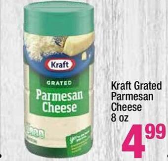 Super King Markets Kraft grated parmesan cheese offer
