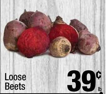 Super King Markets Loose beets offer