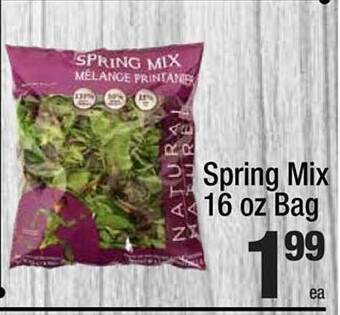 Super King Markets Spring mix offer