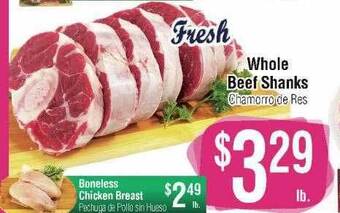 Big Saver Foods Whole beef shanks offer