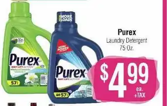 Big Saver Foods Purex laundry detergent offer