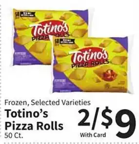 Food City Totino's pizza rolls offer