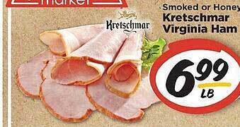 IGA Kretschmar virginia ham offer