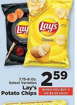IGA Lay's potato chips offer
