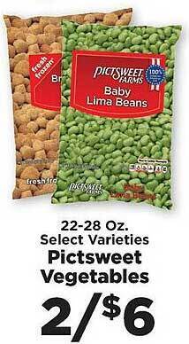 IGA Pictsweet vegetables offer