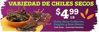 Northgate Market Chili pods - assorted varieties offer